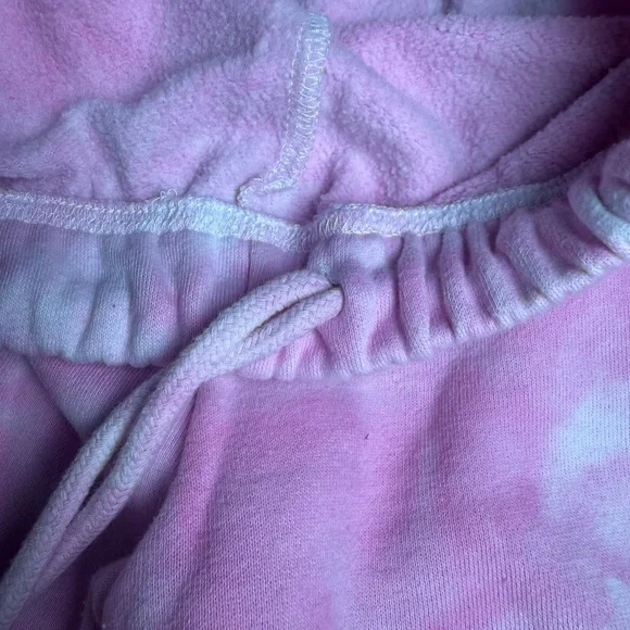 PacSun Pink Tie-Dye Sweatpants M - Picture 6 of 9